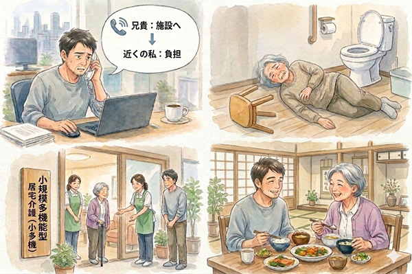家と、家族の、あいだの場所